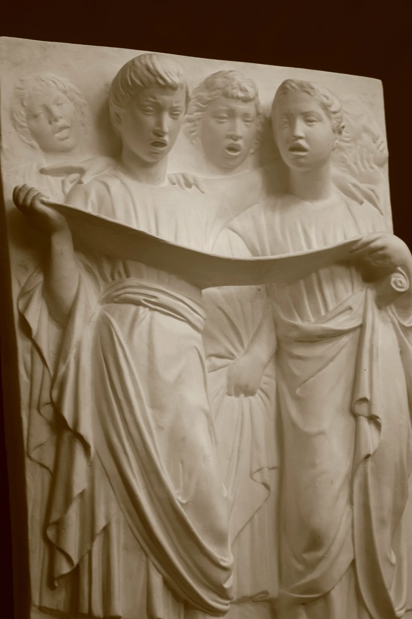 Boys Singing from Scroll - Item #221 - Image 5