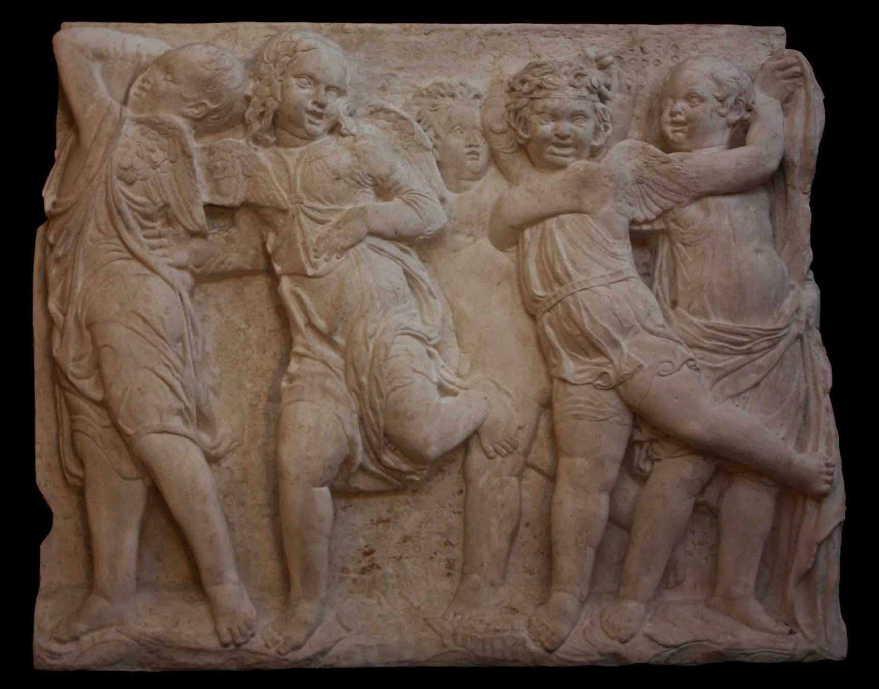 Cherubs Dancing and Playing on Instruments, Panel C - Item #48