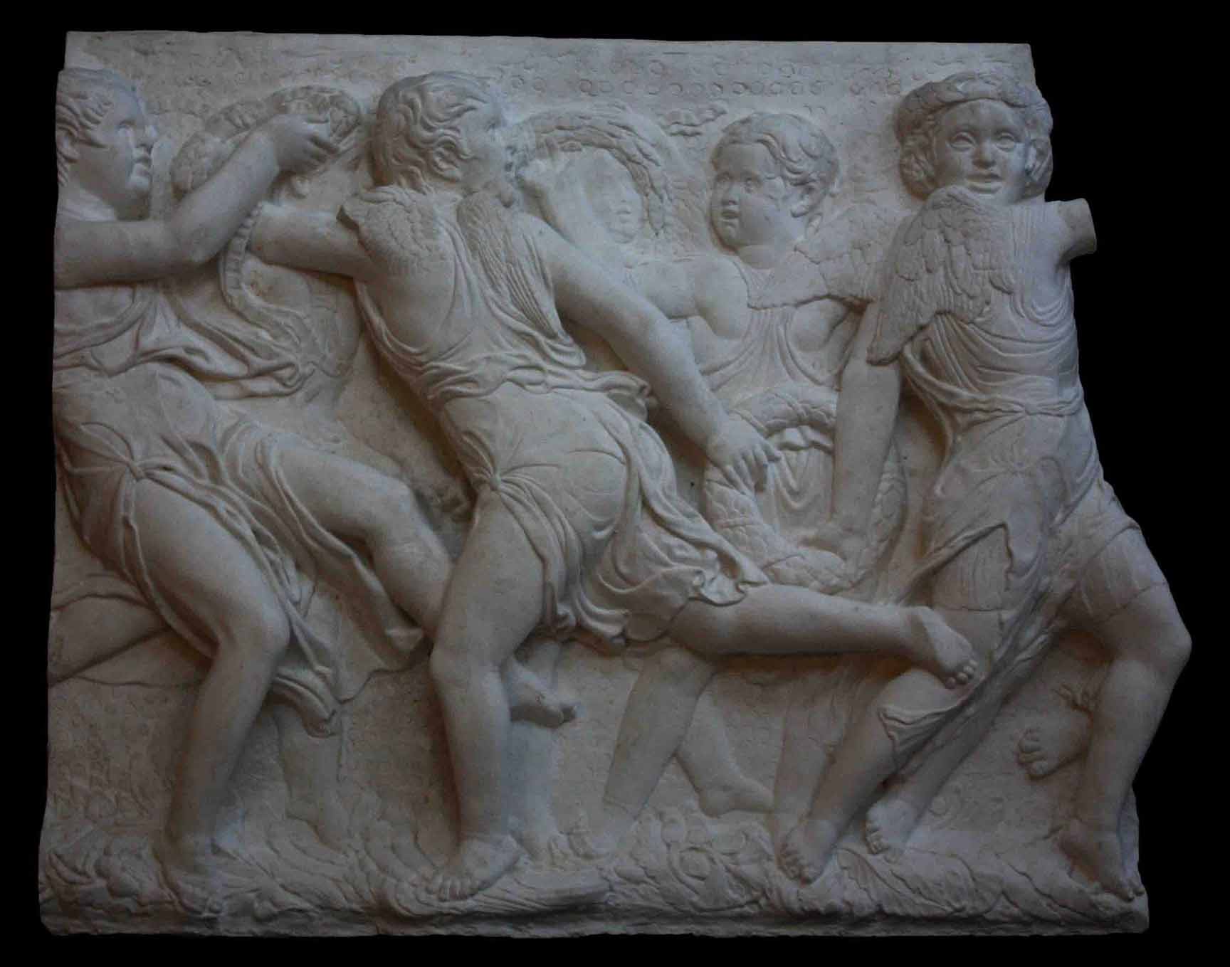 Cherubs Dancing and Playing on Instruments, Panel D - Item #49