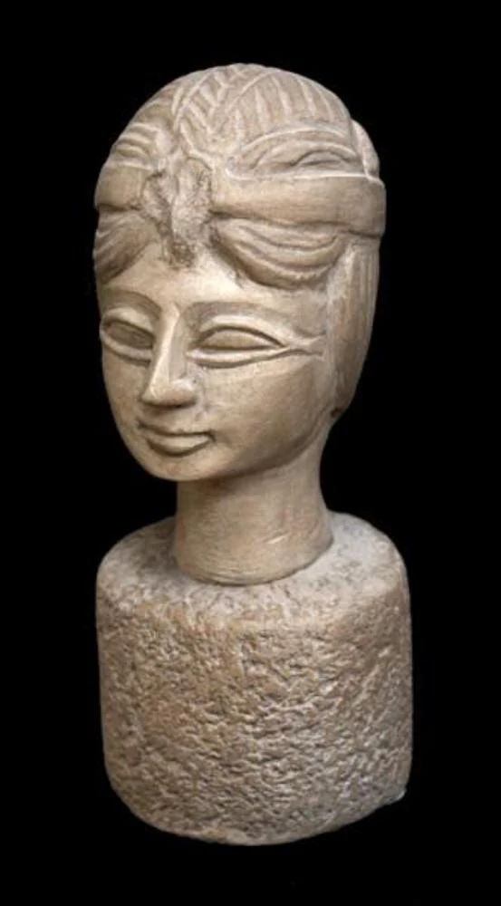 Egyptian Female Head - Item #707 - Image 2