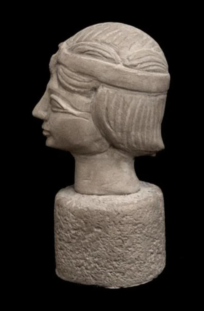 Egyptian Female Head - Item #707 - Image 3