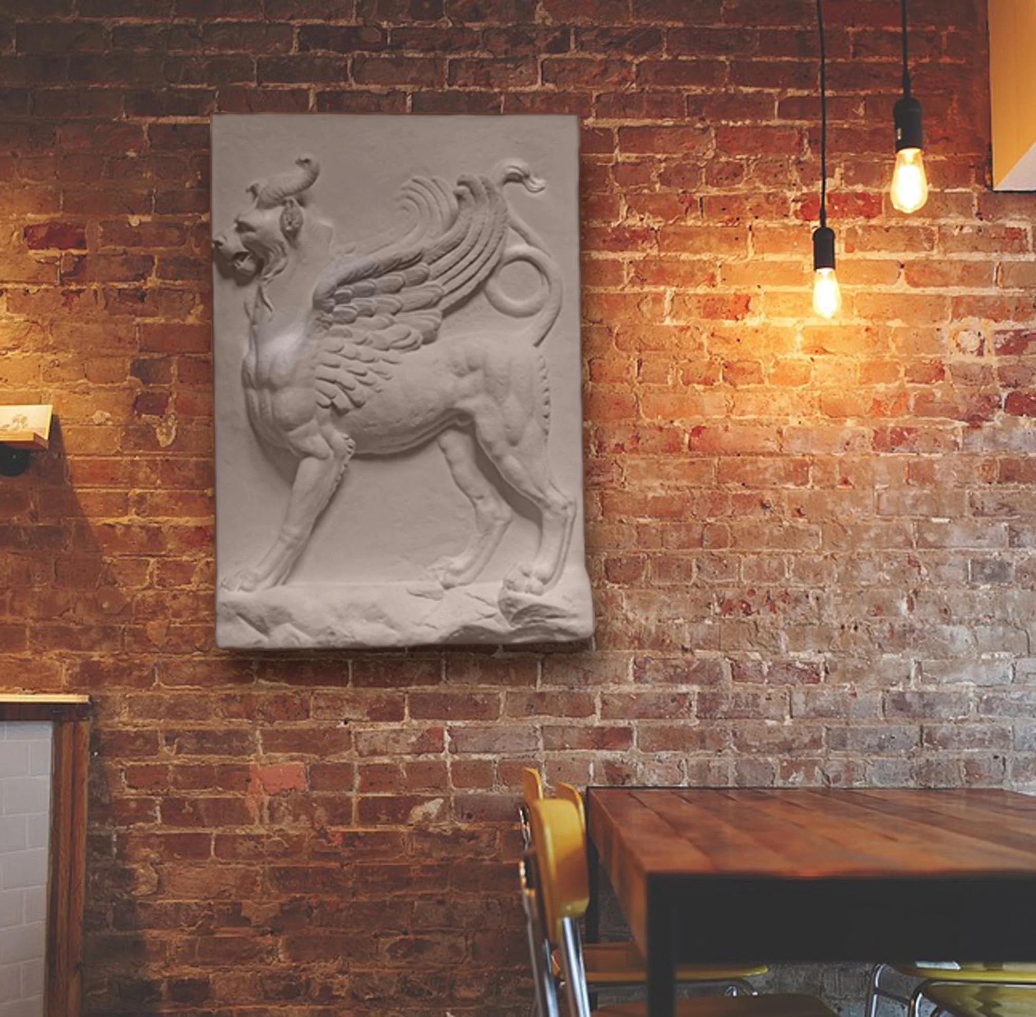 Griffin Plaque - Item #82 - Image 3