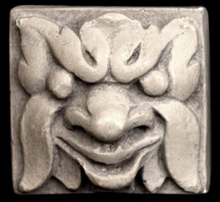 Grotesque Tiles, Set of Three - Item #636 - Image 2