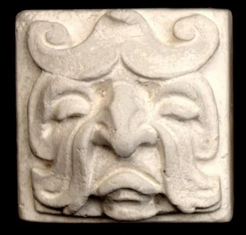 Grotesque Tiles, Set of Three - Item #636 - Image 3
