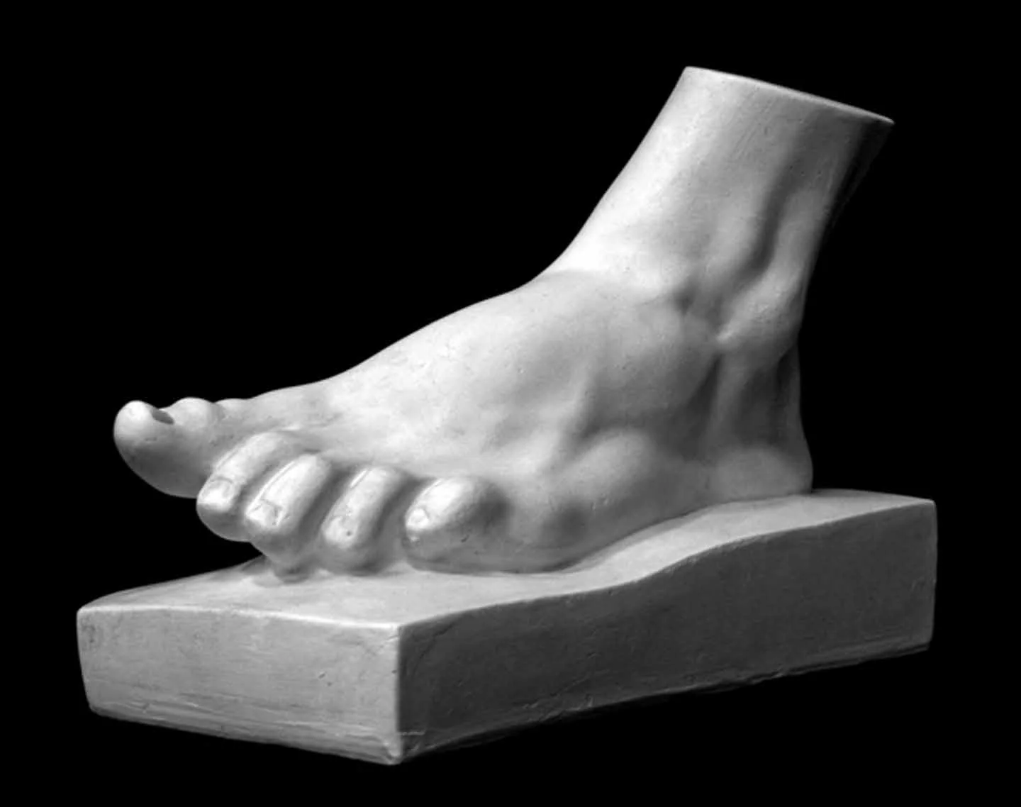 Male Foot on Panel - Item #806