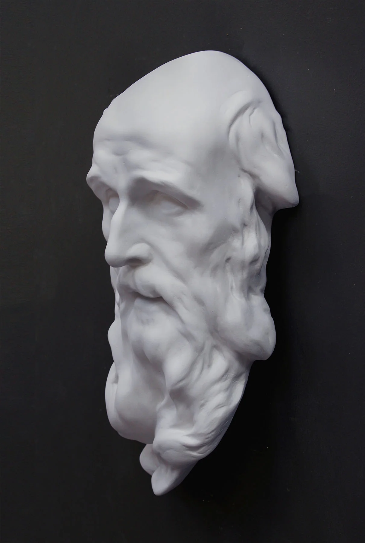 Old Man with Beard Mask - Item #711 - Image 3