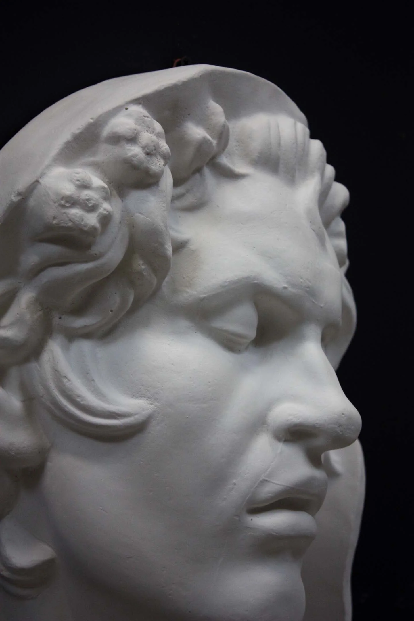 Sleeping Faun Mask - Item #261 - Image 4