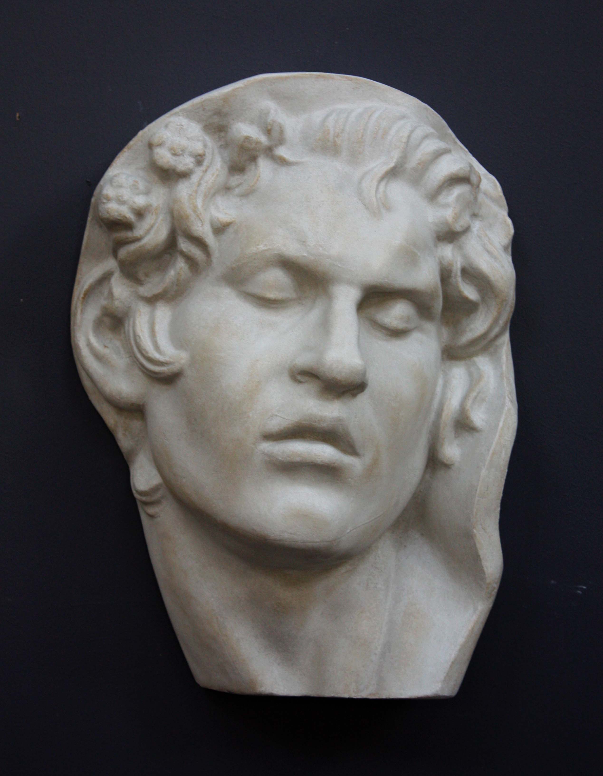 Sleeping Faun Mask - Item #261 - Image 5
