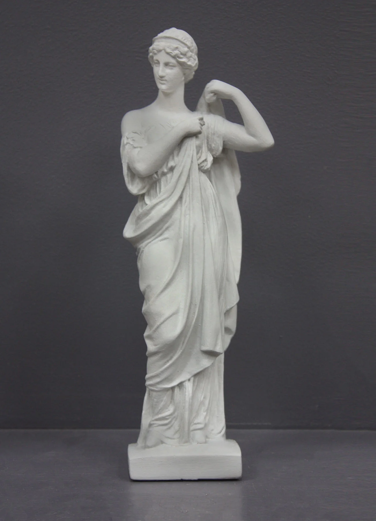 Tanagra Figurine Arranging Garments - Item #317