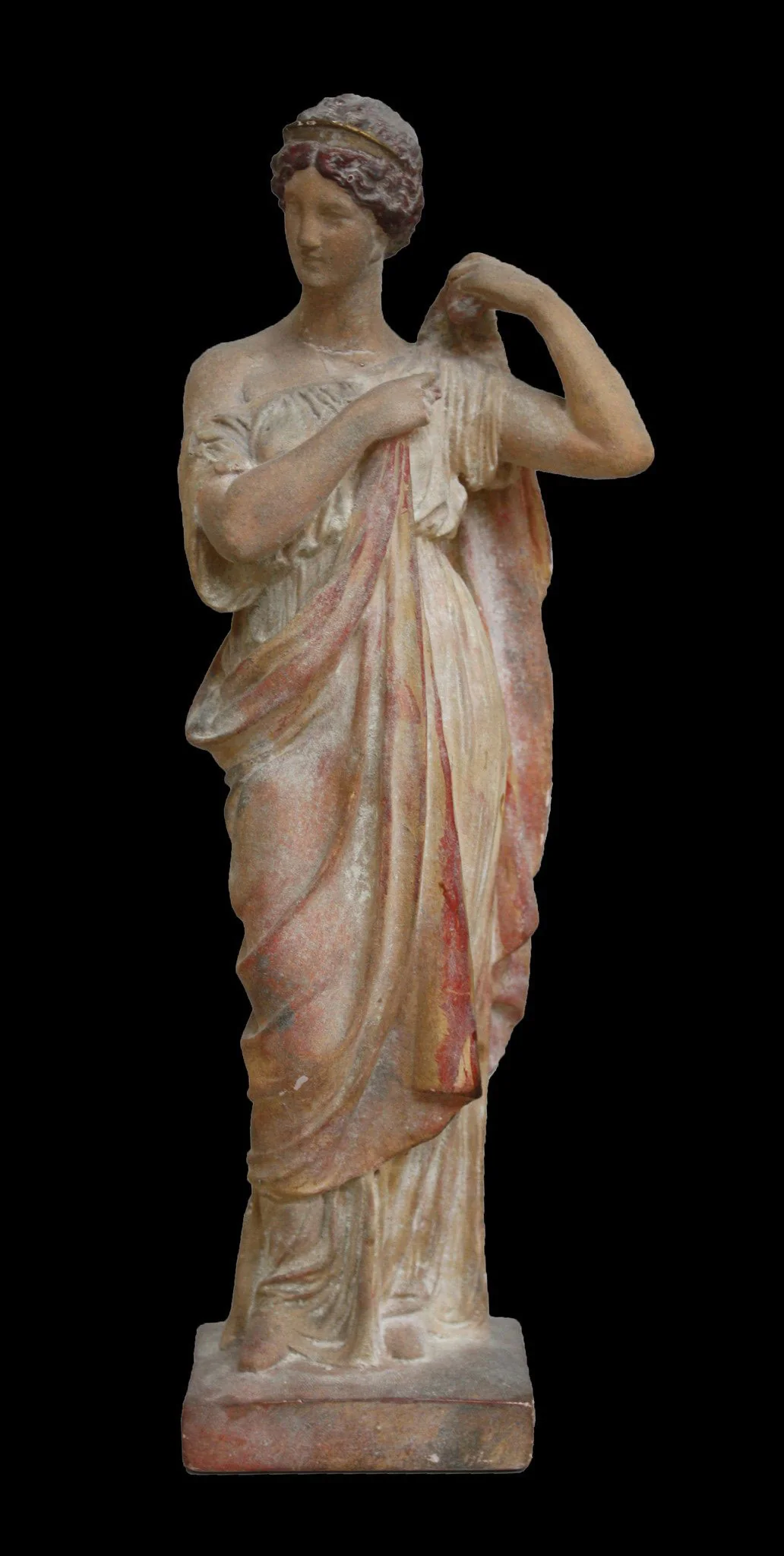 Tanagra Figurine Arranging Garments - Item #317 - Image 16