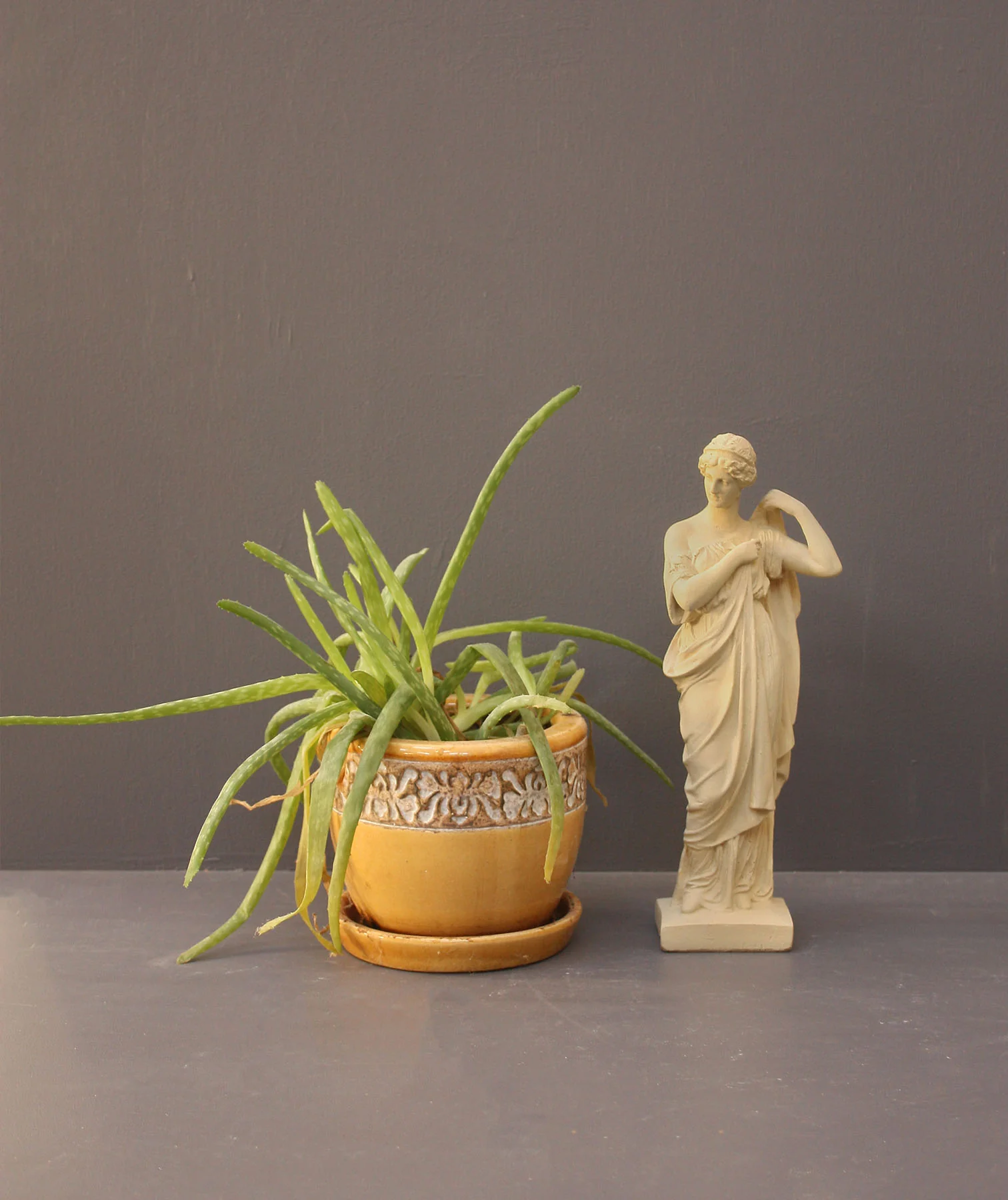 Tanagra Figurine Arranging Garments - Item #317 - Image 7