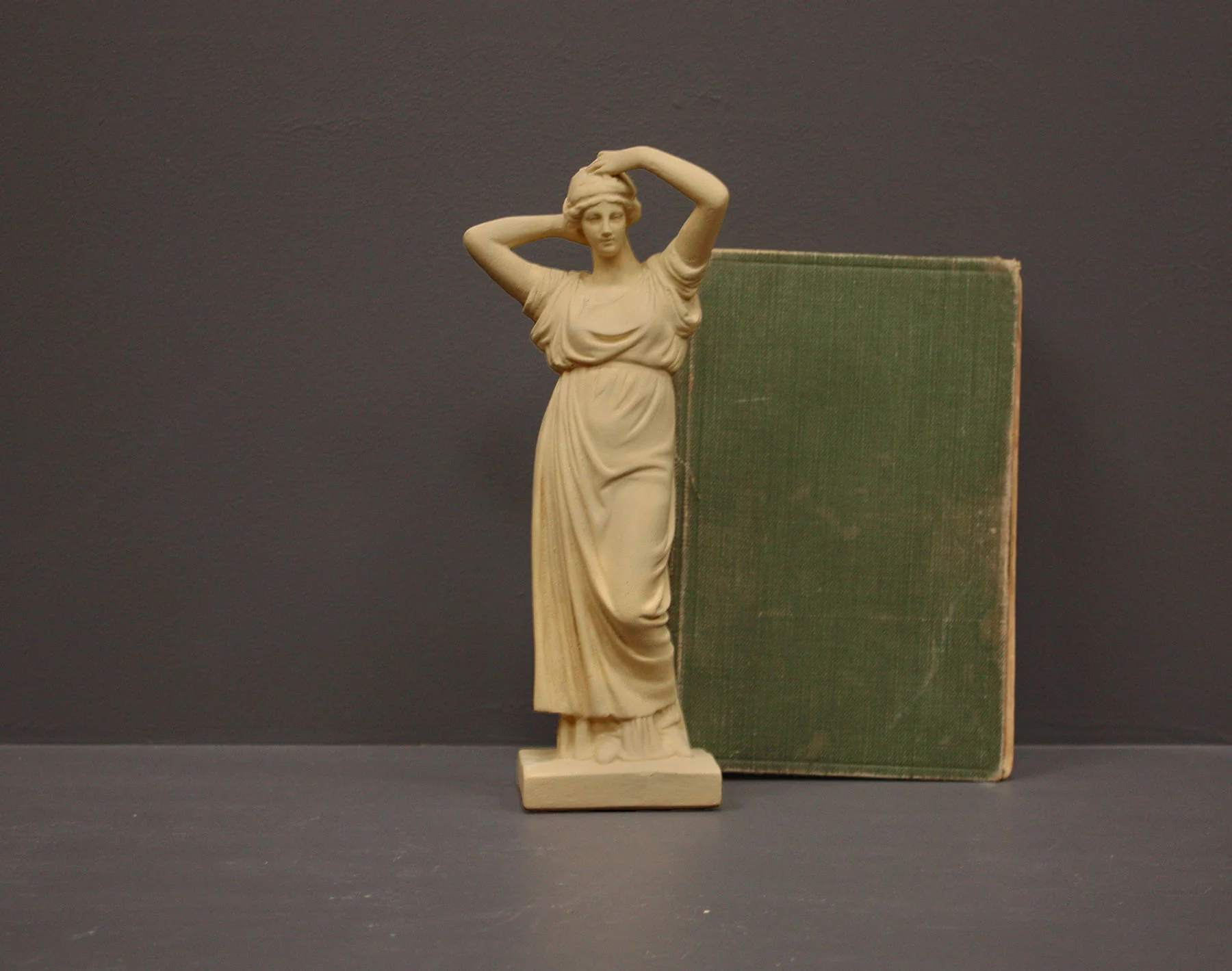 Tanagra Figurine Arranging Hair - Item #318 - Image 10
