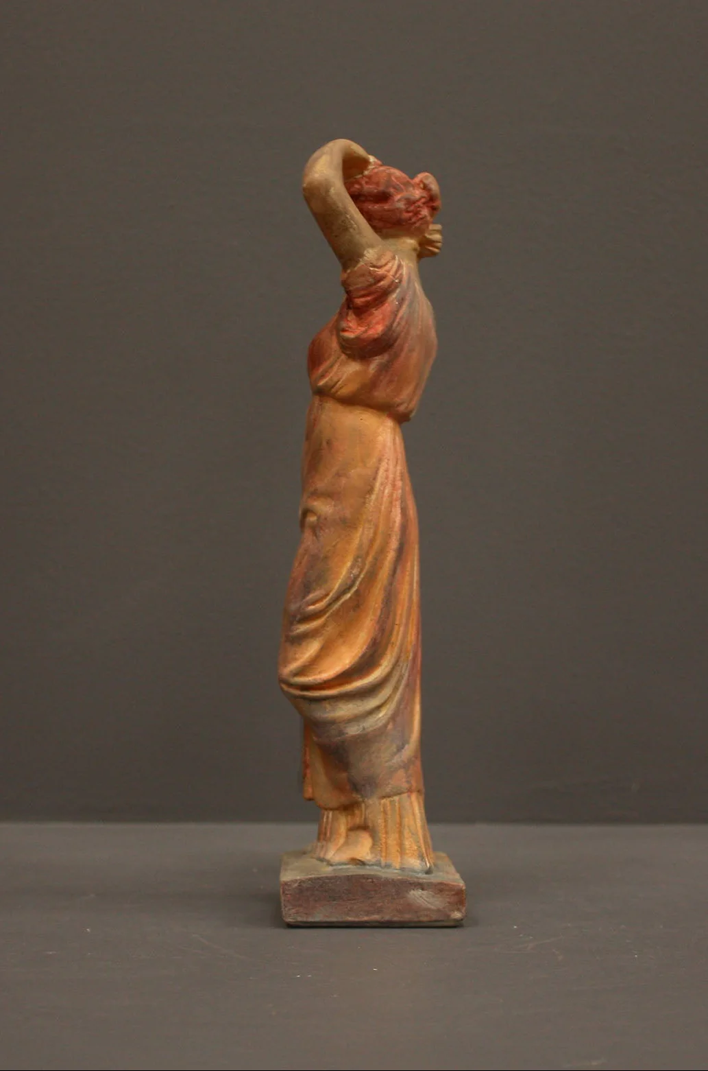 Tanagra Figurine Arranging Hair - Item #318 - Image 13
