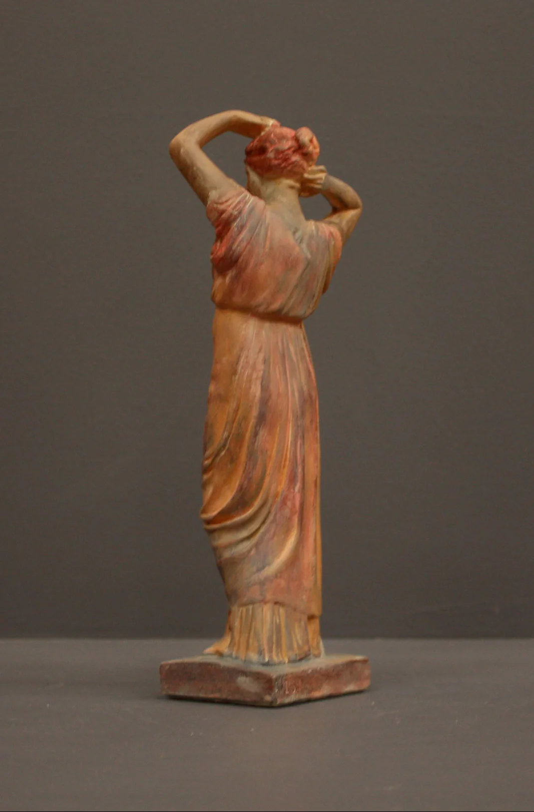 Tanagra Figurine Arranging Hair - Item #318 - Image 14