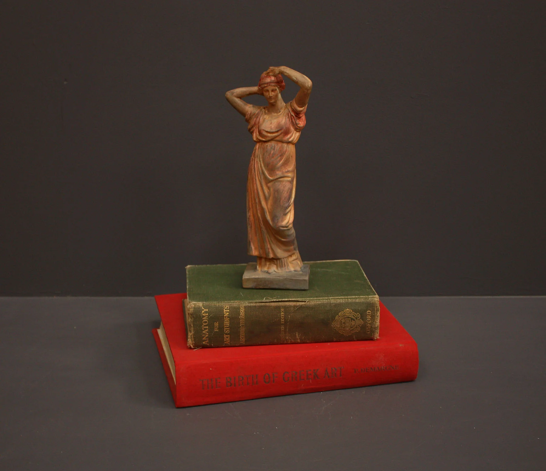 Tanagra Figurine Arranging Hair - Item #318 - Image 19