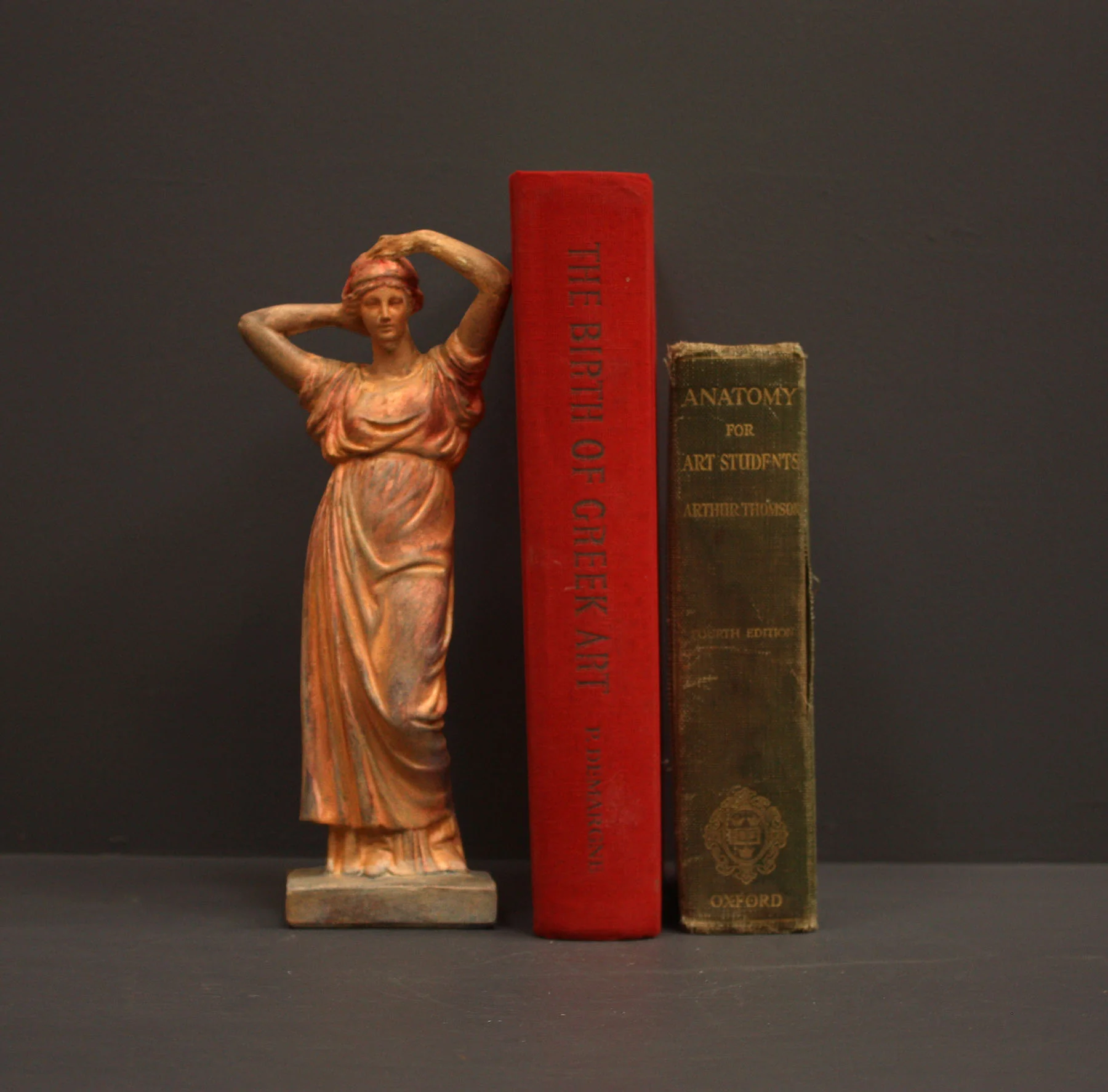 Tanagra Figurine Arranging Hair - Item #318 - Image 20