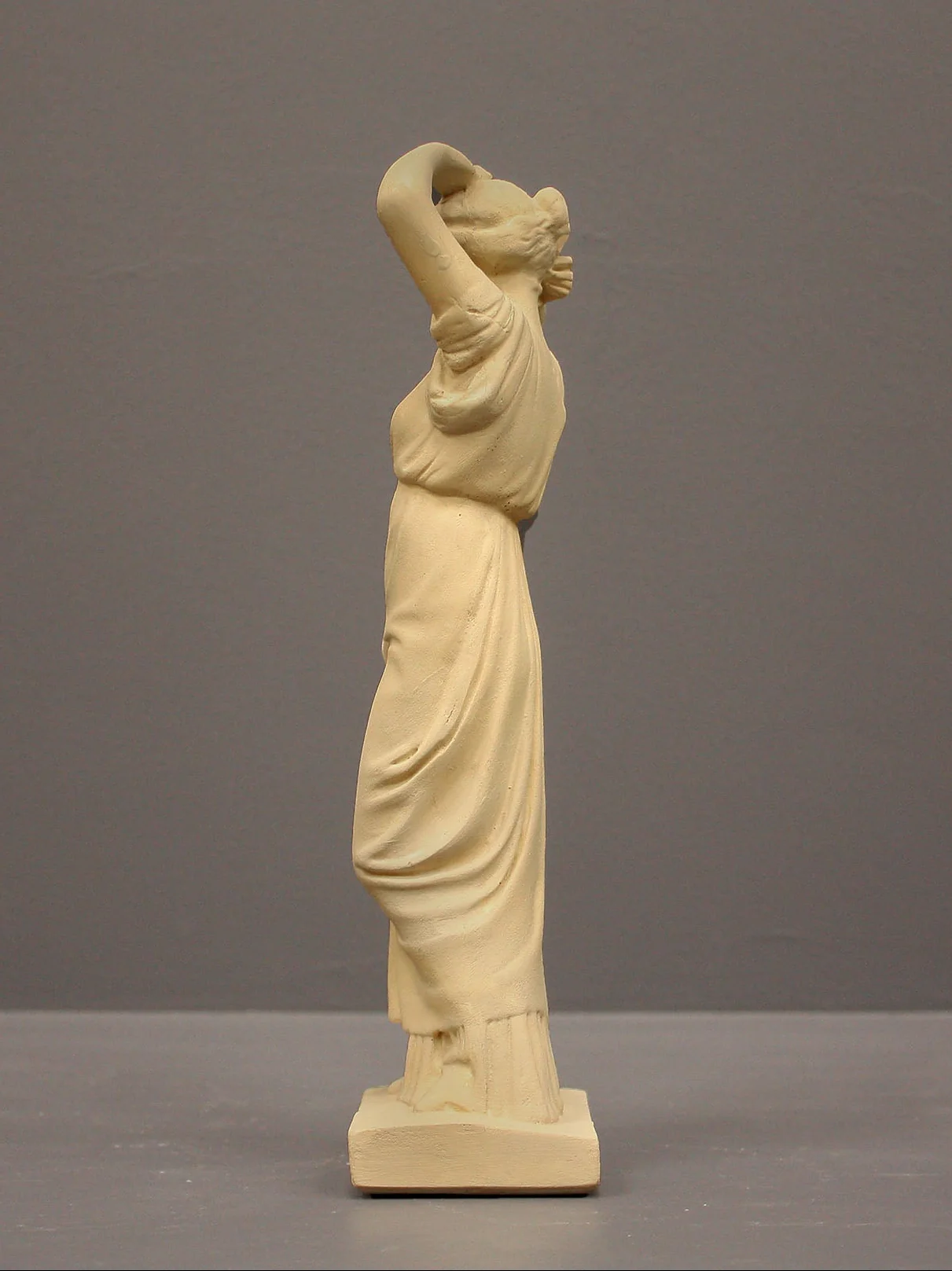 Tanagra Figurine Arranging Hair - Item #318 - Image 3