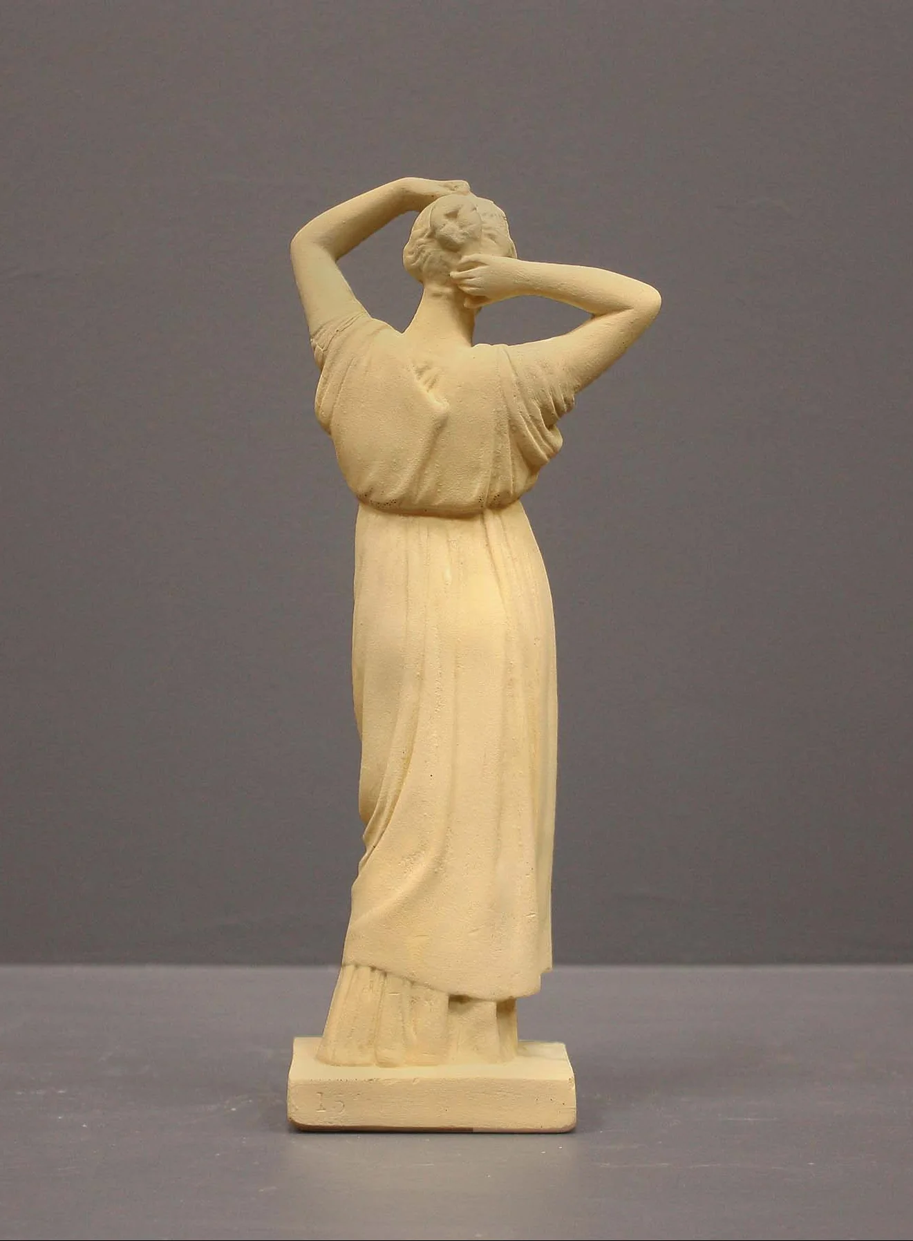 Tanagra Figurine Arranging Hair - Item #318 - Image 5