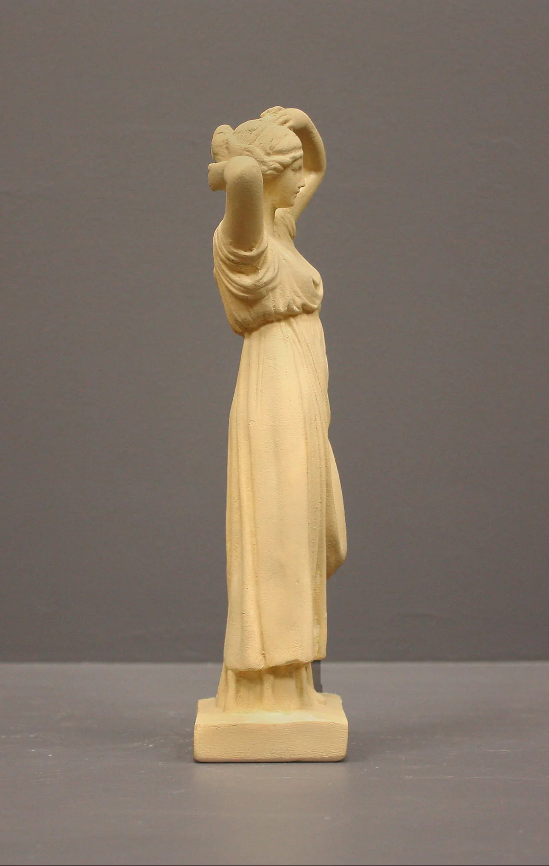 Tanagra Figurine Arranging Hair - Item #318 - Image 7