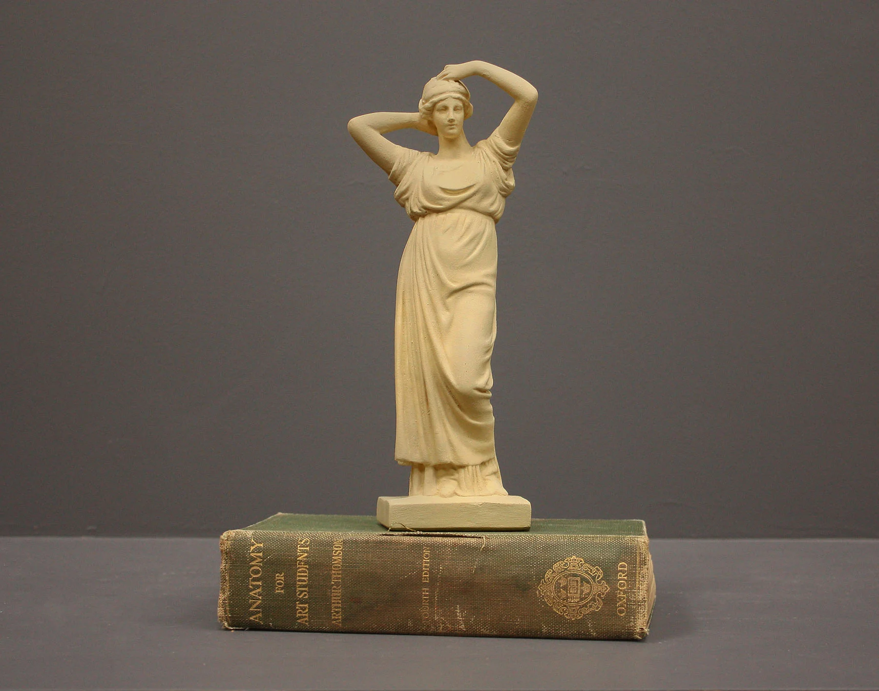 Tanagra Figurine Arranging Hair - Item #318 - Image 9