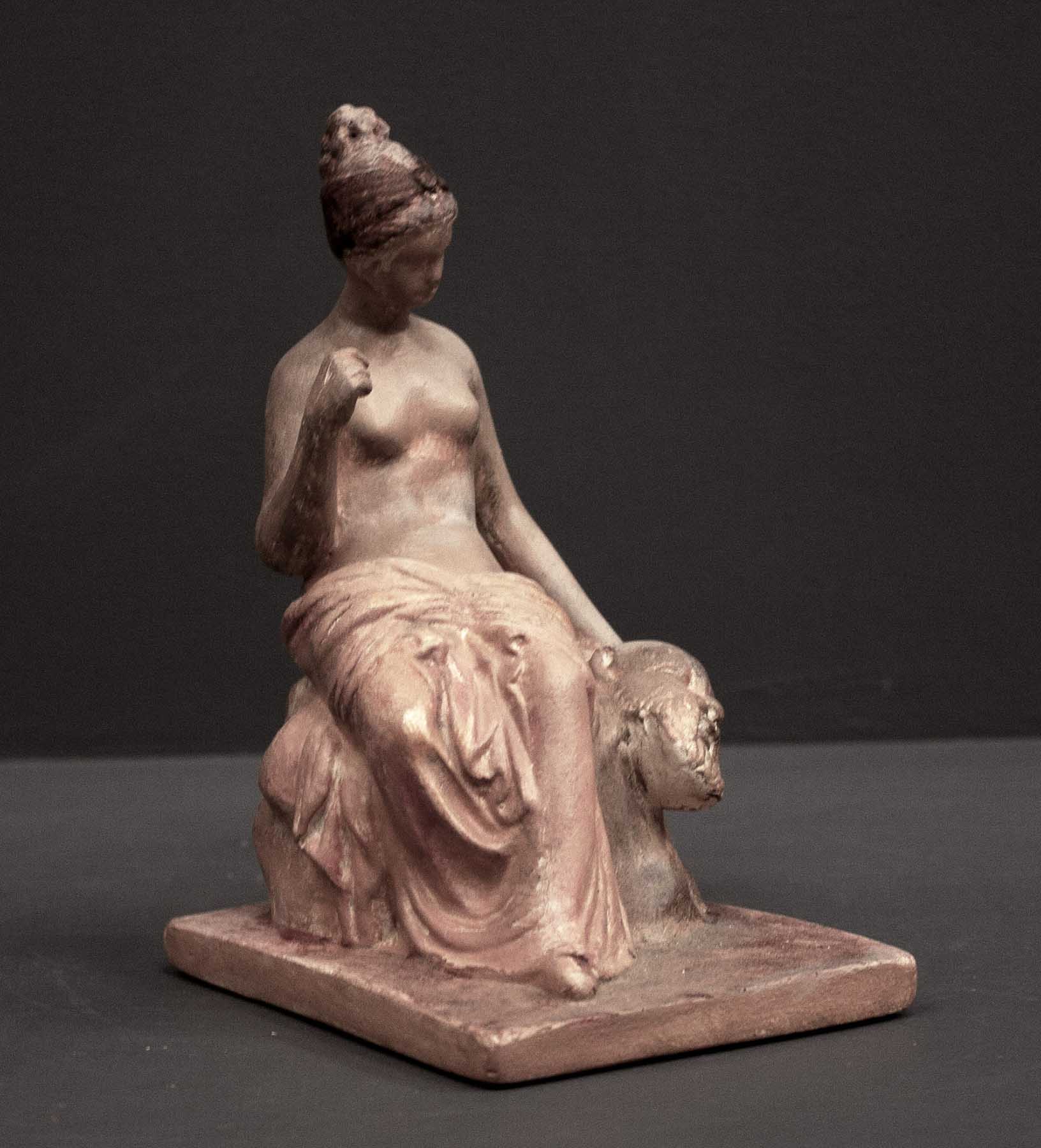 Tanagra Figurine with Mask - Item #396 - Image 2