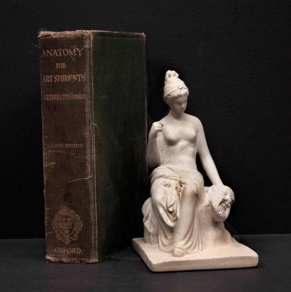 Tanagra Figurine with Mask - Item #396 - Image 6
