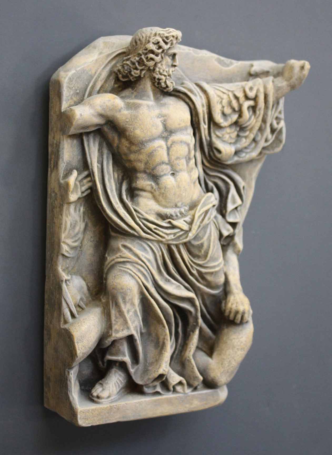 Zeus and the Giants Fragment Reduction and Restoration - Item #532 - Image 2